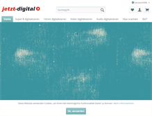 Tablet Screenshot of jetzt-digital.de